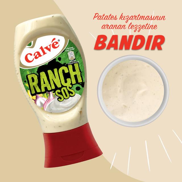 Sos Ranch 245gr 1 Adet