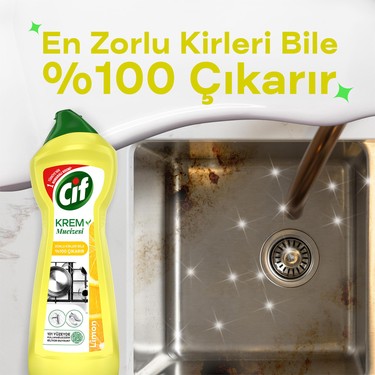 750 ml Limon Aromalı Yüzey Temizleyici Ürün