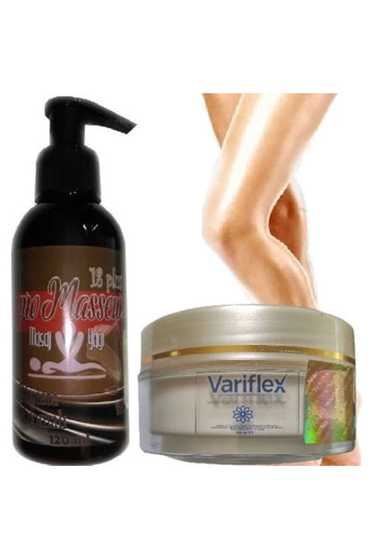 Promasseur Plus Çikolata Aromalı Masaj Yağı-Variflex Krem ile