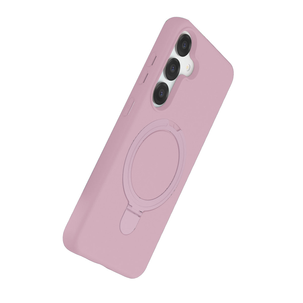 Galaxy S25 Regal Magsafe Standlı Kapak - Açık Pembe