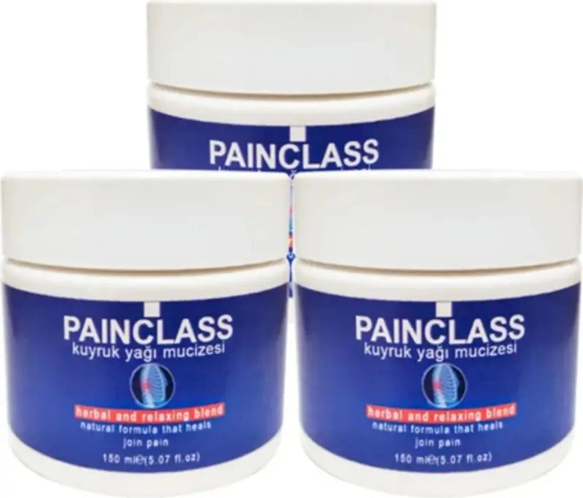 Painclass Kuyruk Yağı Kremi 150ML x 3 Adet