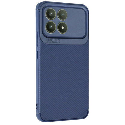 Poco F8 Pro Auto Focus Karbon Kapak - Lacivert