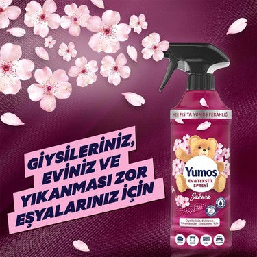 Yıkanması Zor Eşyalar için Sakura Sprey 450 ml