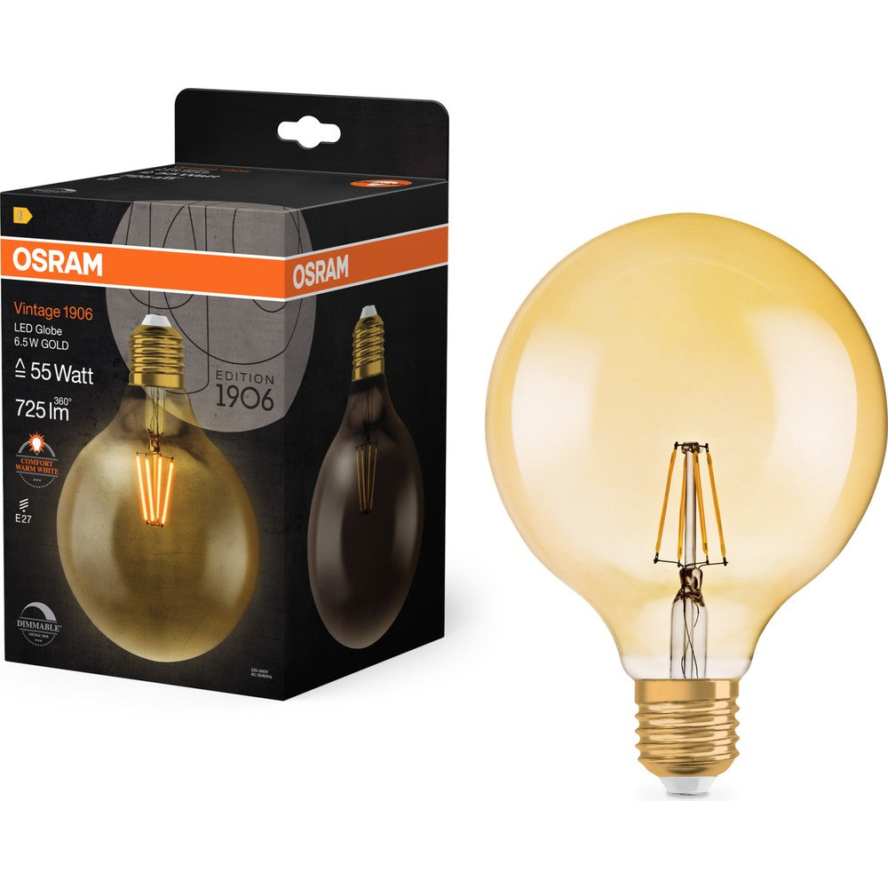 Dimlenebilir Edison Duylu Vintage Ampul, 6.5W