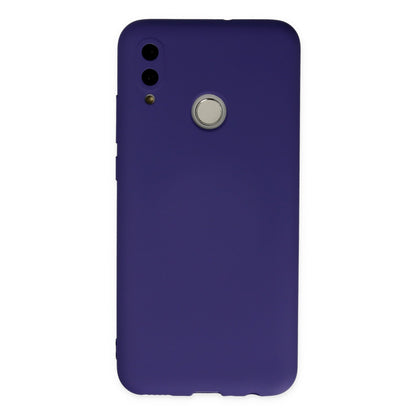 P Smart 2019 Kılıf Nano içi Kadife Silikon - Mor