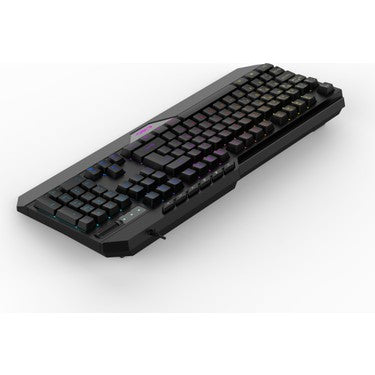 RGB Aydınlatmalı Ekstra Multimedya Mekanik Klavye