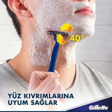 Kullan At Tıraş Bıçağı 8'li, Konforlu ve Pürüzsüz Tıraş