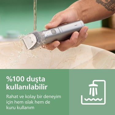 Philips 5000 Serisi 10in1, Erkek Bakım Seti, Yüz/Saç/Vücut Tıraş Makinesi, Islak /Kuru Kullanım