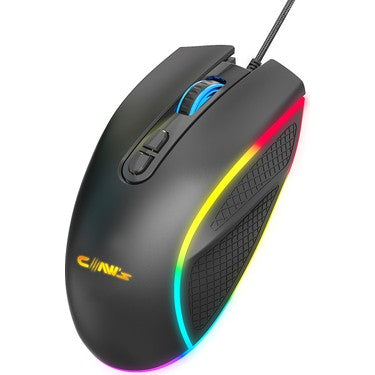 Claw's Nova V1 12800 Dpi Wide RGB Özel ABS Doku & Claw's Reflex Örgü Kablolu Ekstra Fire Butonlu