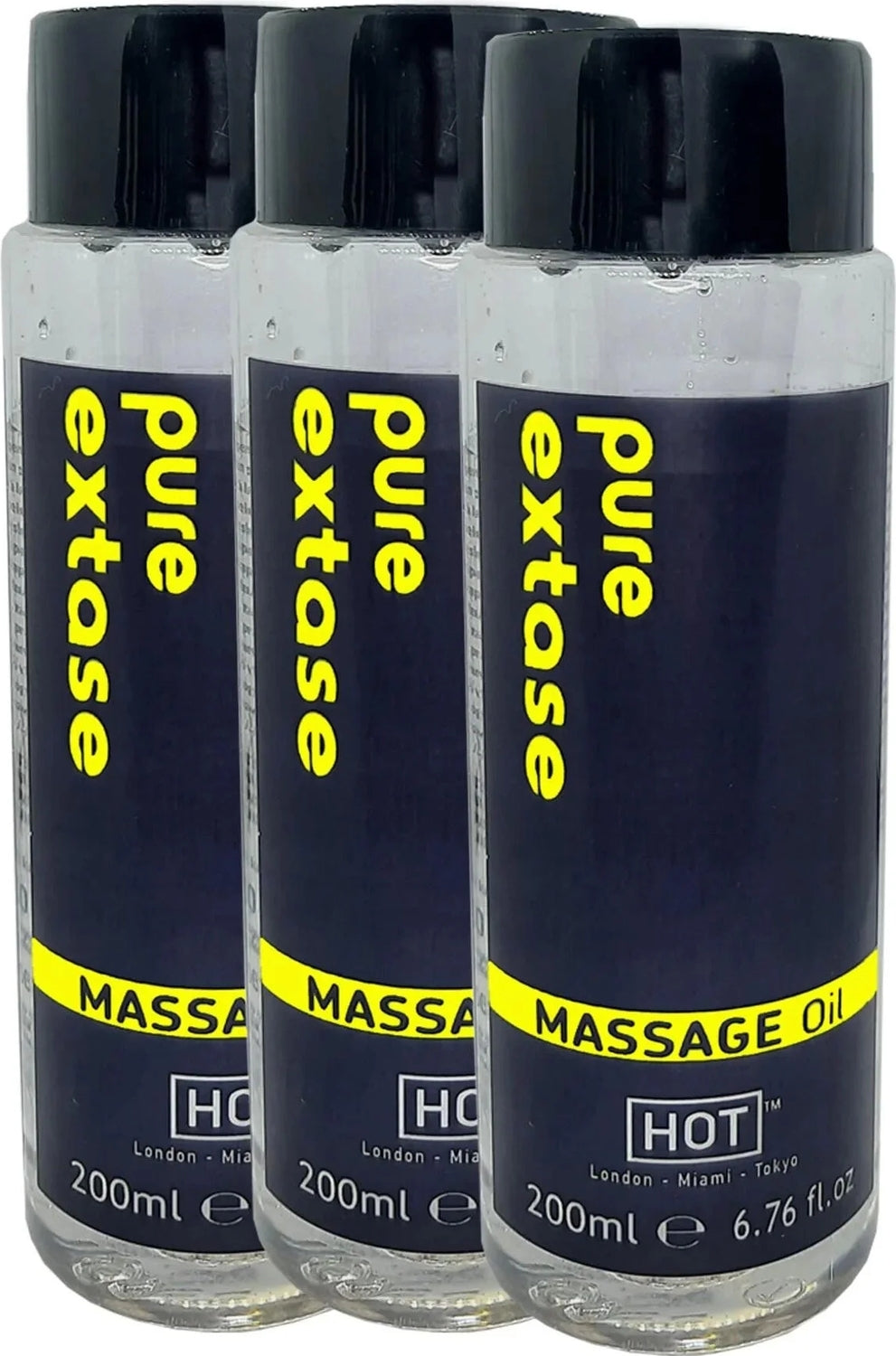 Pure Extase Massage Oil 600 ml Aromalı Masaj Yağı x 3 Adet