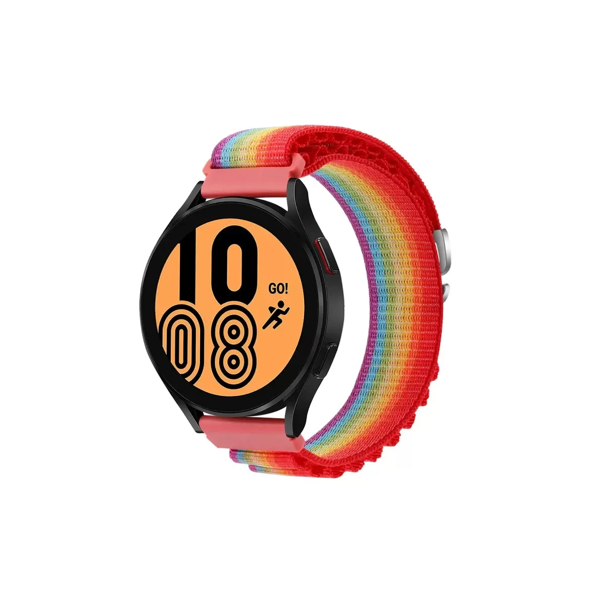 Watch 20mm KR410 Kumaş Kordon - Gökkuşağı 1