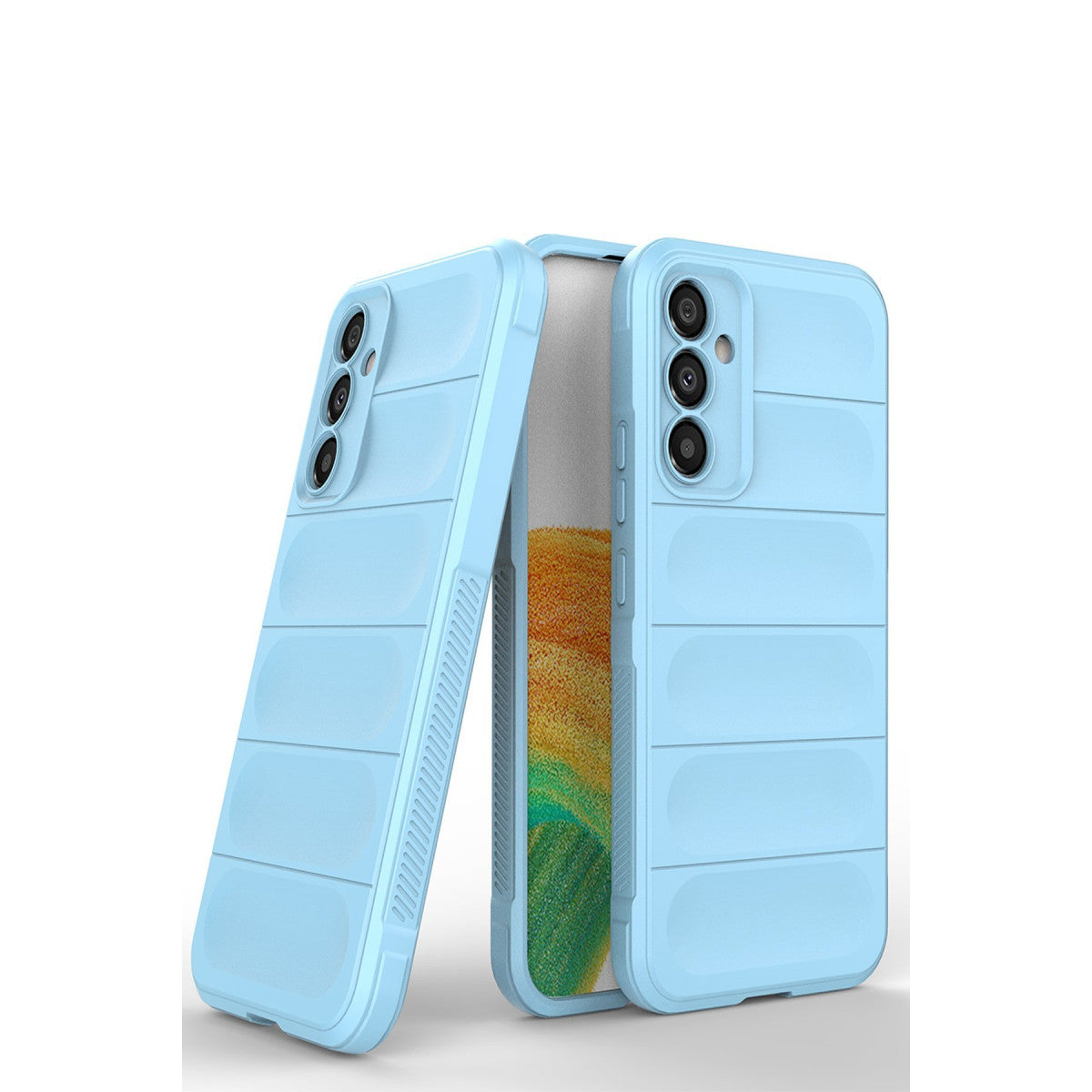 Galaxy A05S Kılıf Optimum Silikon - Sky Blue
