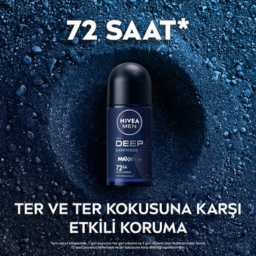 Roll-on deodorant, 50 ml, derinlemesine koruma ile