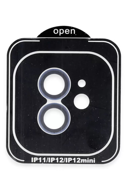 iPhone 11 PVD Metal Kamera Lens - Mavi