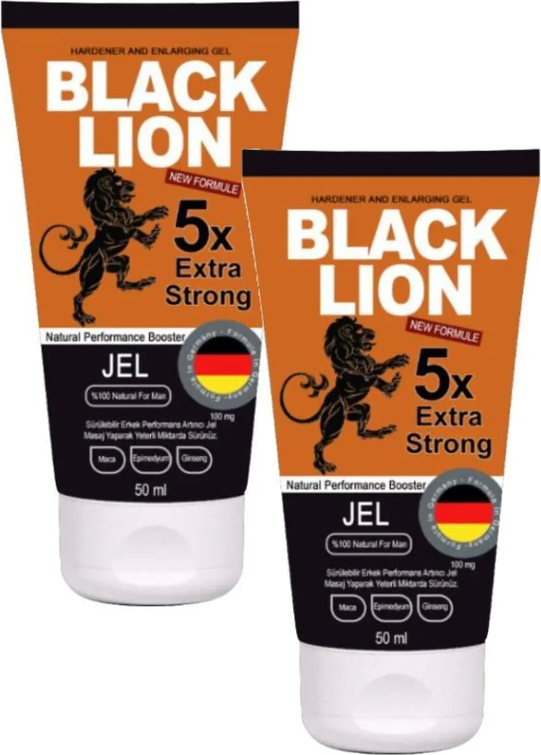Süper Black Lıon Jel Li Li Erkek Kremi 50ML x 2 Adet