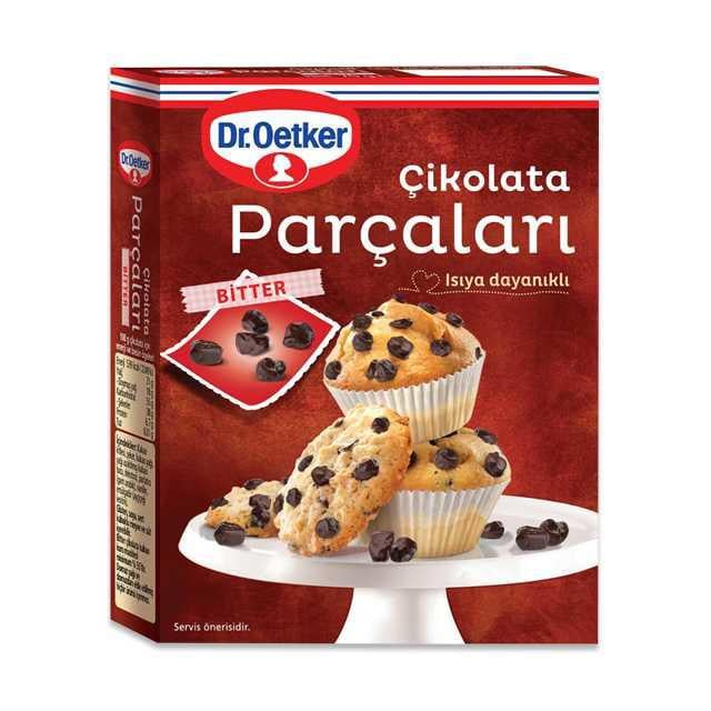 Bitter Çikolata Parçaları 70gr 1 Adet