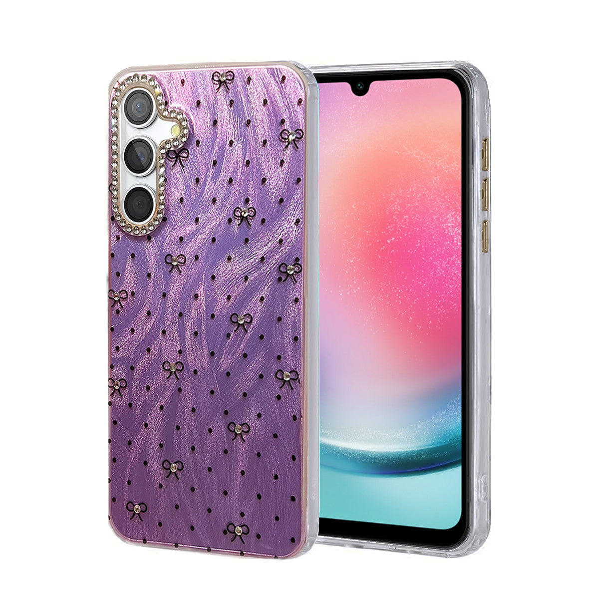 Galaxy A24 4G Kılıf Blade Aynalı Desenli Kapak - Desen 2