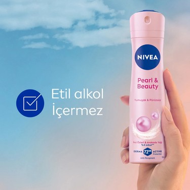 Kadın Sprey Deodorant 150ml, 72 Saat Etkili Koruma