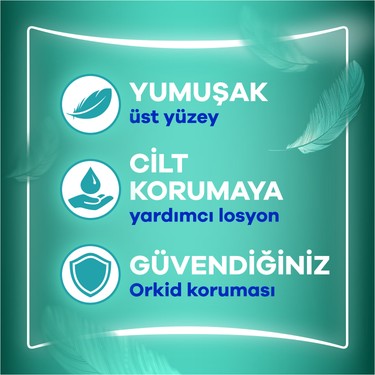 16 Adet Uzun Extra Hassas Hijyenik Ped, Konforlu Kullanım