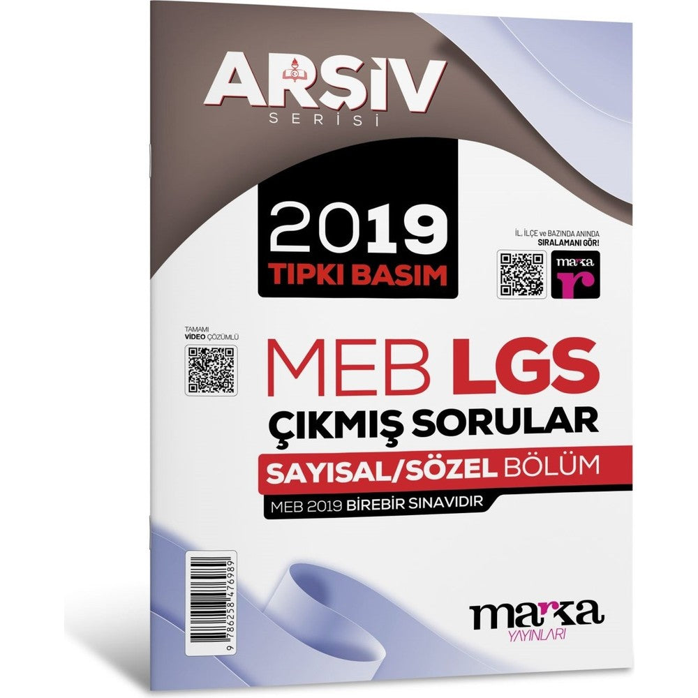 LGS Arşiv Serisi: Tıpkı Basım Sorular ve Video İçerikler
