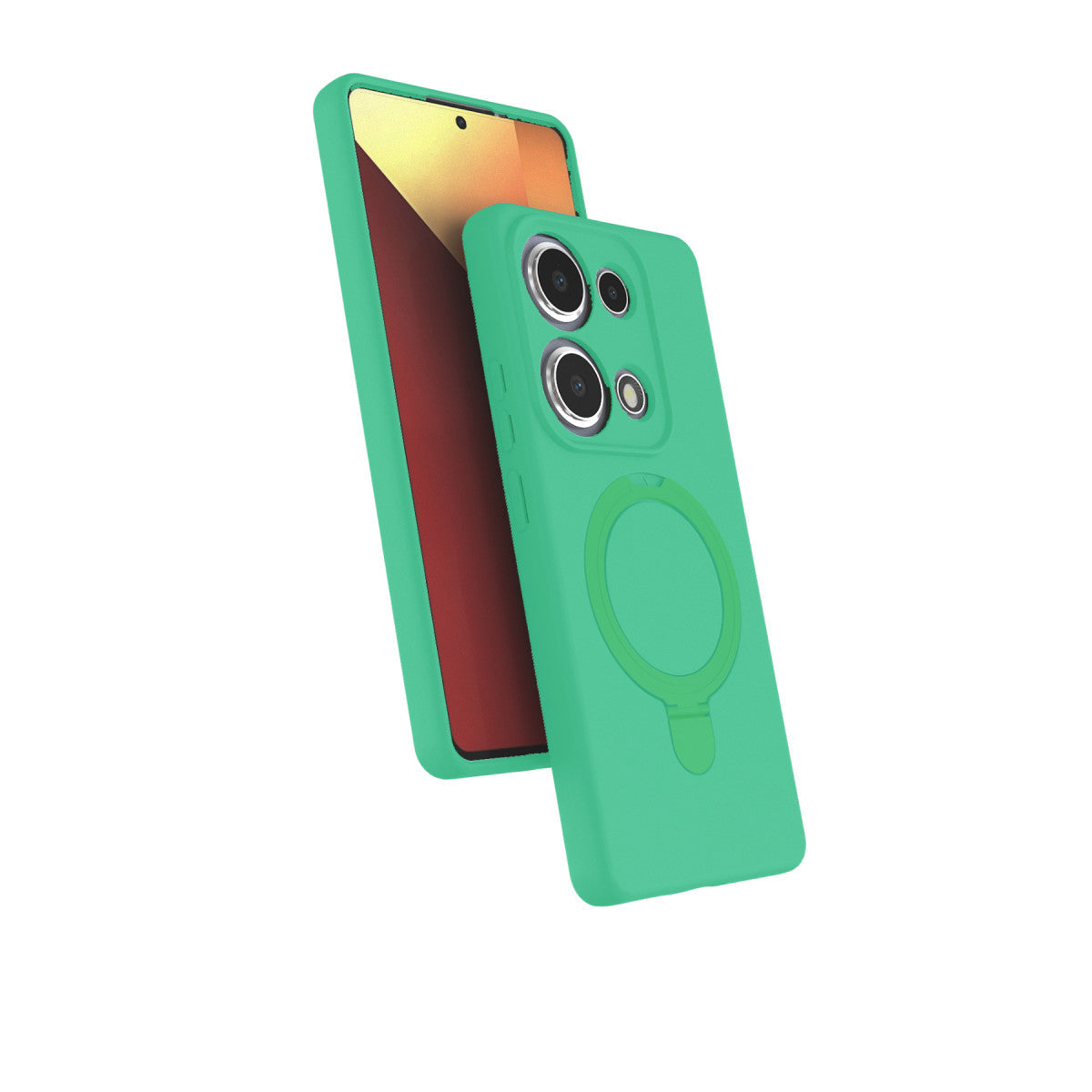 Redmi Note 13 Pro 4G Regal Magsafe Standlı Kapak - Yeşil