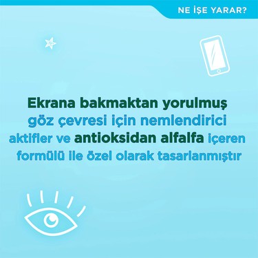 Vegan Göz Kremi 25 ml, Su Bazlı Nemlendirici Etki