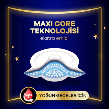 Süper Paket Gece Hijyenik Ped 16 Adet Ekstra Koruma