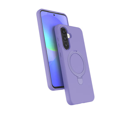 Galaxy A17 5G Regal Magsafe Standlı Kapak - Lila