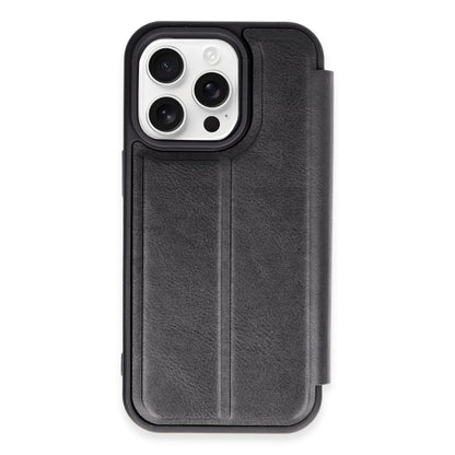 iPhone 14 Pro Kılıf Flip Cover - Siyah