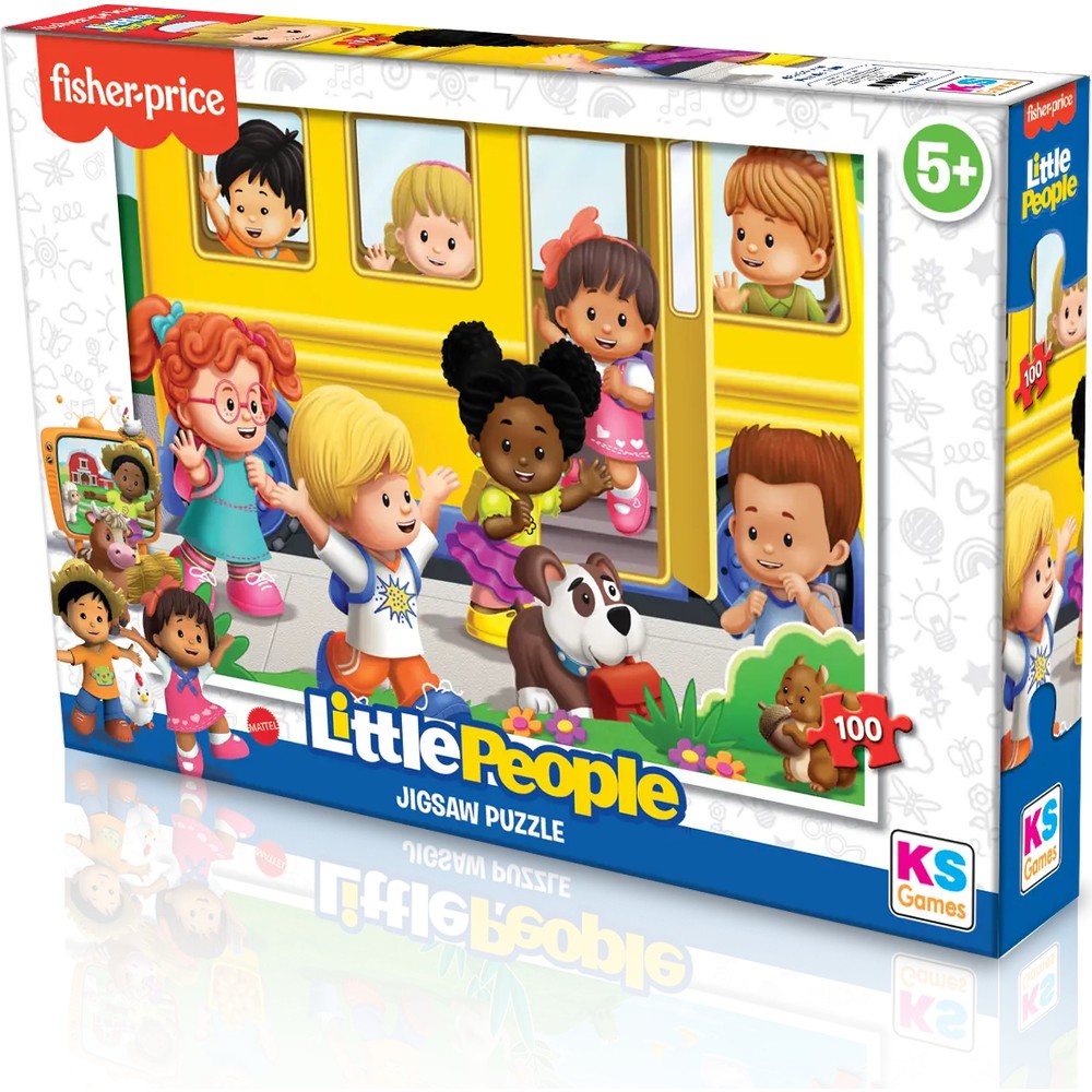 Little People Temalı 100 Parça Oyun Seti