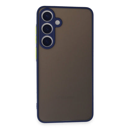 Galaxy S24 Kılıf Montreal Silikon Kapak - Lacivert