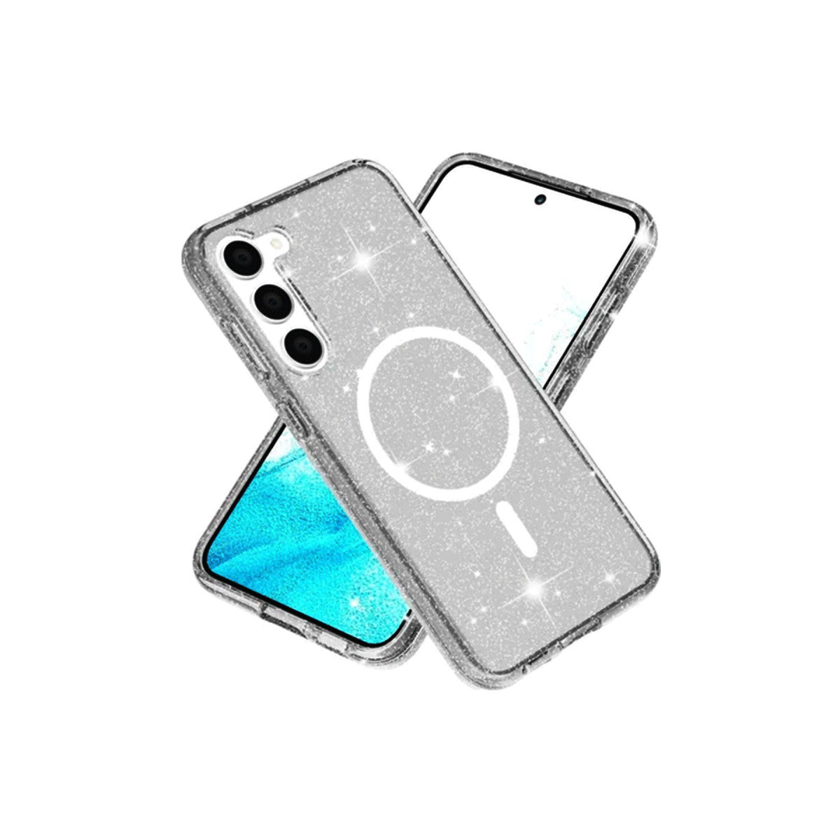 Galaxy S23 FE Kılıf Star Magsafe Kapak - Siyah