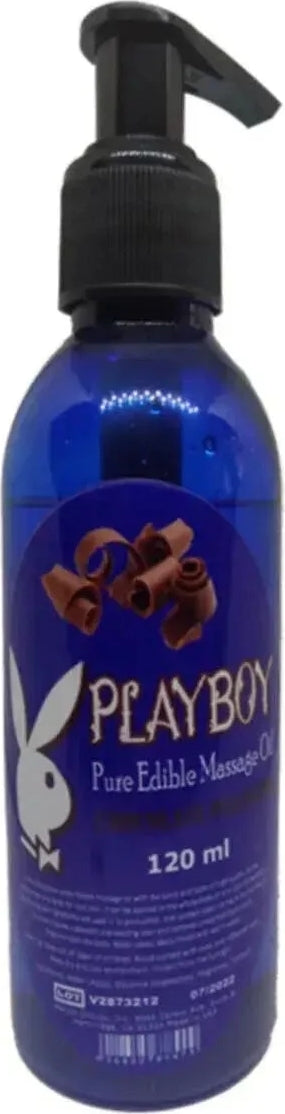 Süper Playboy Pure Edible Massage Oil 360 ml Çikolata Aromalı Masaj Yağı x 3 Adet