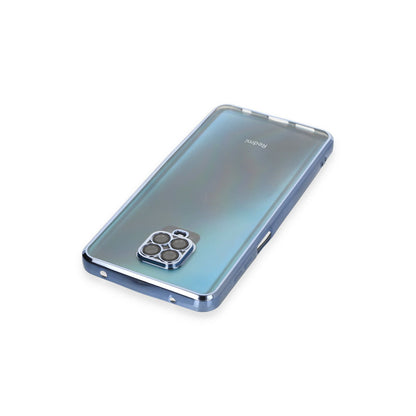 Redmi Note 9 Pro Kılıf Razer Lensli Silikon - Açık Mavi