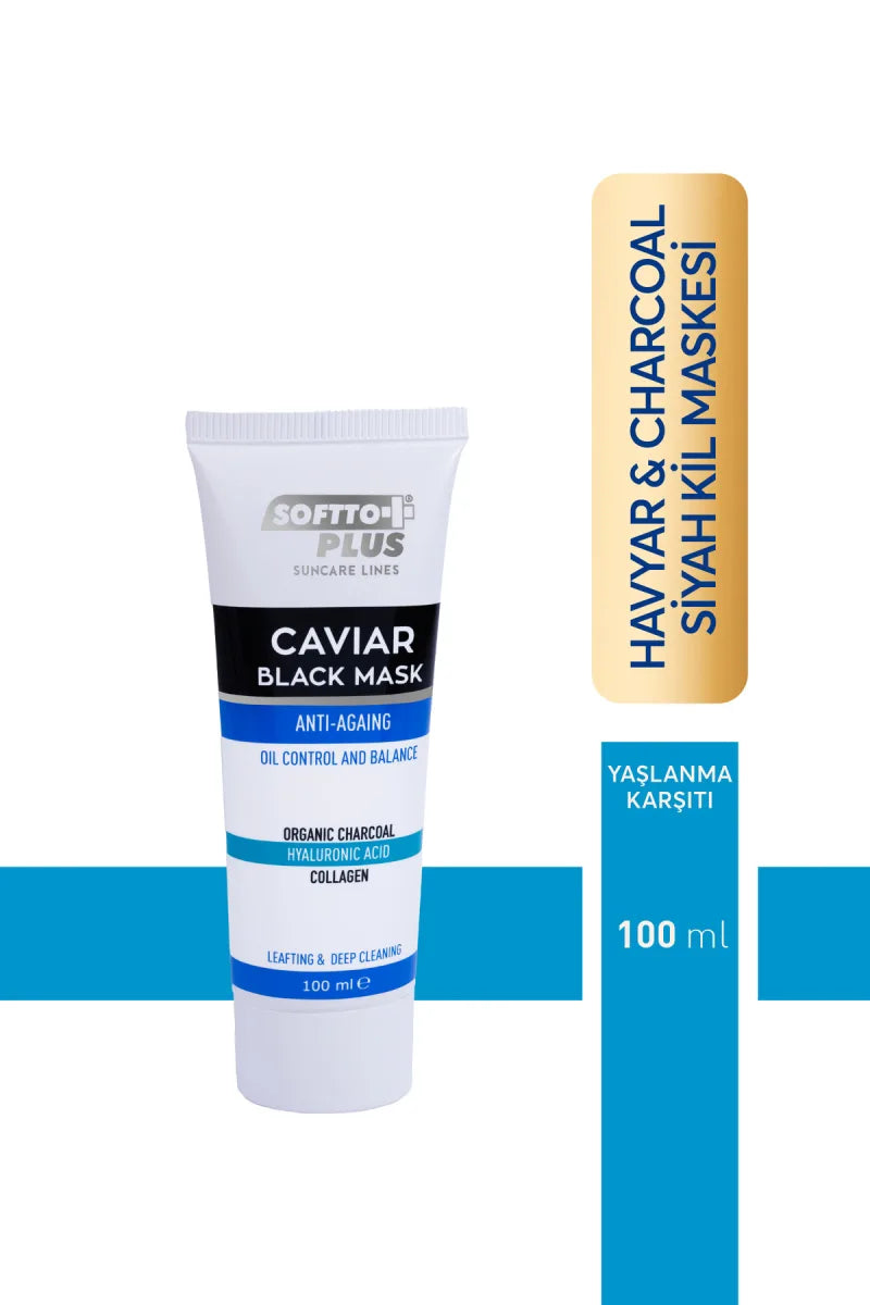 Kil Maskesi 100 ML Bakım Serisi - HAVYAR SİYAH KİL MASKESİ 100 ML