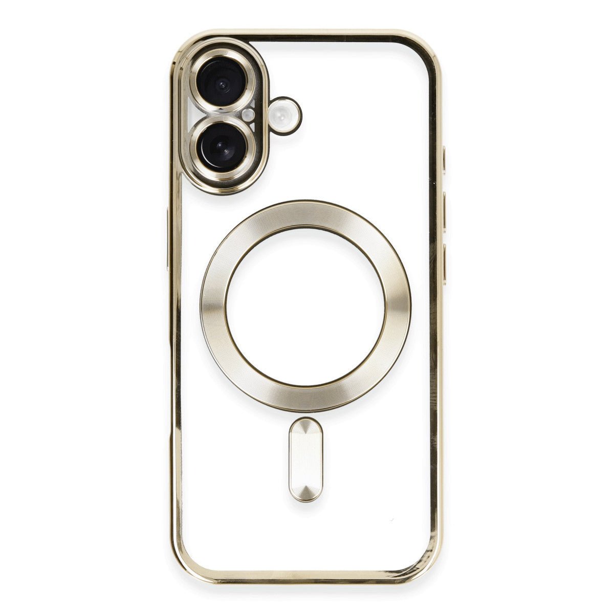 iPhone 16 Kılıf Kross Magneticsafe Kapak - Gold
