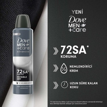 72 saat koruma sunan erkek deodorant, 150 ml