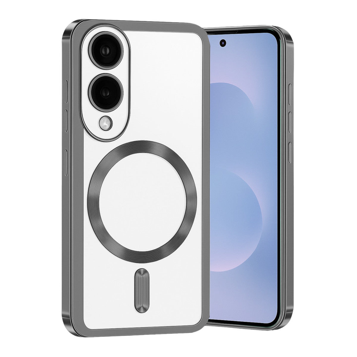 Galaxy S25 Edge Kross Magneticsafe Kapak - Titan Gri