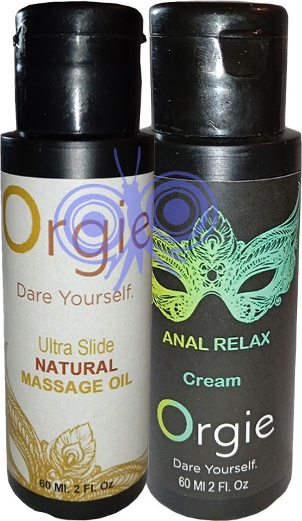 L.orgie 60 ml Erotikmasaj Yağı + Kadın Erkek Analreıax Krem 30 ml