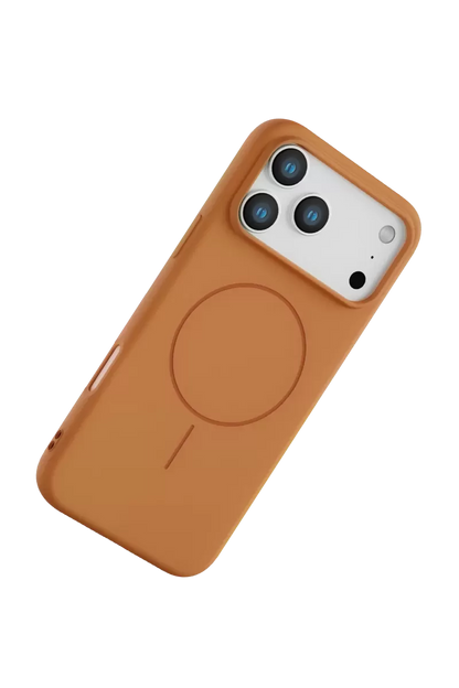 iPhone 17 Pro Max Jully Magsafe Kapak - Turuncu