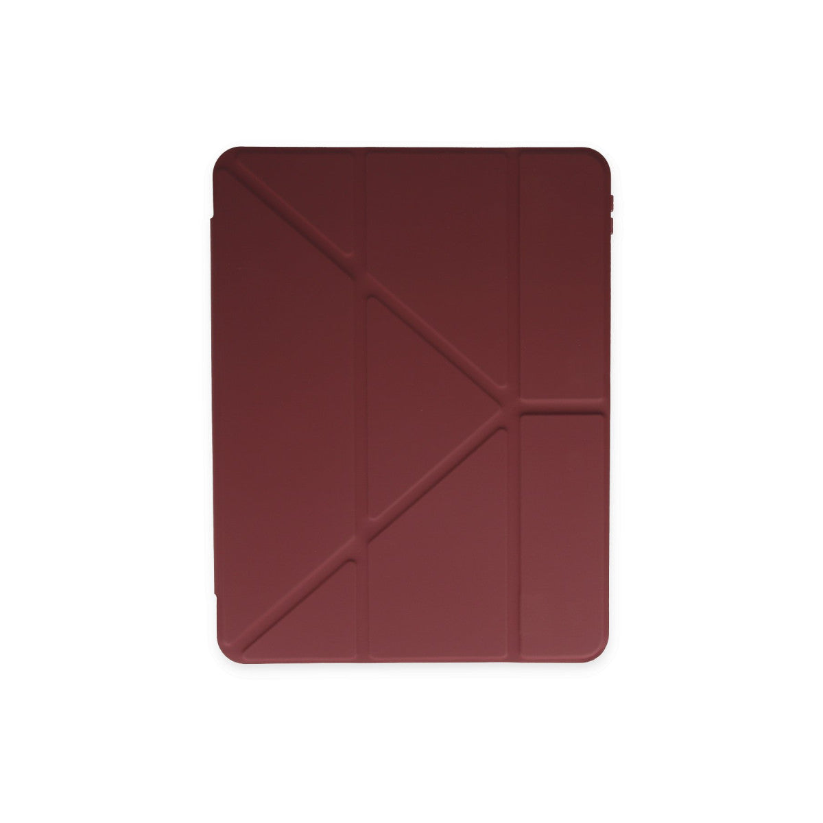 iPad 2022 10.9 (10.nesil) Kılıf Kalemlikli Mars Tablet Kılıfı - Mürdüm