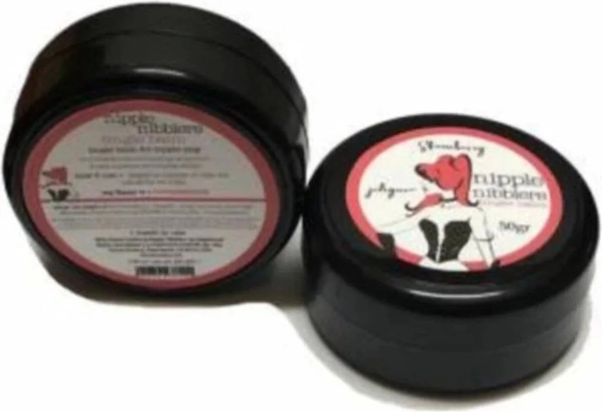 Süper Nipple Nibblers Tingle Balm 50ML Çilekli Göğüs Bakım Kremi + Genital Bakım Kremi 120 ml
