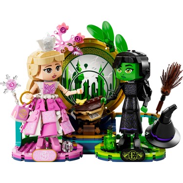 Glinda ve Elphaba Figürleri ile Eğlenceli Oyun Seti