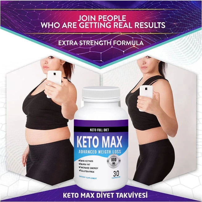 Keto Max 2 Adet 30lu Destek