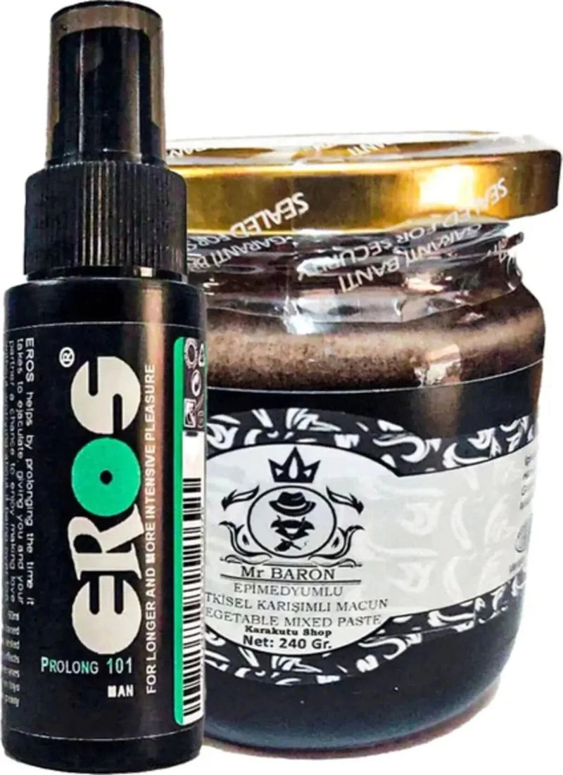 Eros Pro 101 Büyük Boy Sprey 60 ml Mr Baron Erkeklere Çok Özel 240 gr