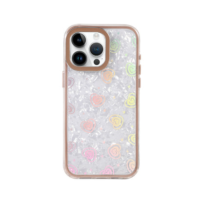 iPhone 14 Pro Max Lumi Desenli Kapak - Çöl Titanyum