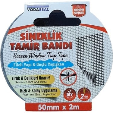 Sineklik Tamir Bandı - 50 mm x 2 m Su Geçirmeyen Yapışkan