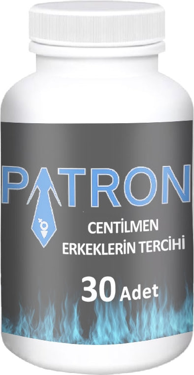 Patron Erkeklerin Özeli Tribulusterrestisli Maçalı ve Panaxginsengli 30LU Kapsüller