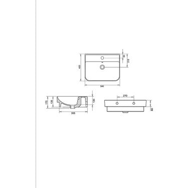 55 cm Luna Tasarımlı Klozet, Şık ve Modern