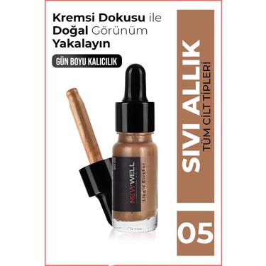 New Well Sıvı Allık (mat)